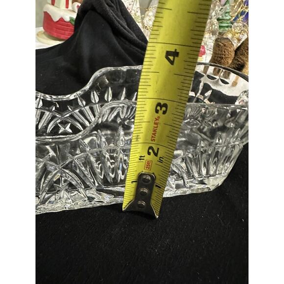 Godinger Shannon Crystal FREEDOM Spoon Fork Flatware Cutlery Holder Caddy - Picture 6 of 6